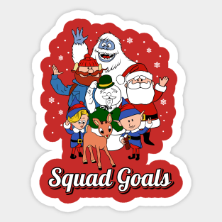 Squad Goals Sticker
